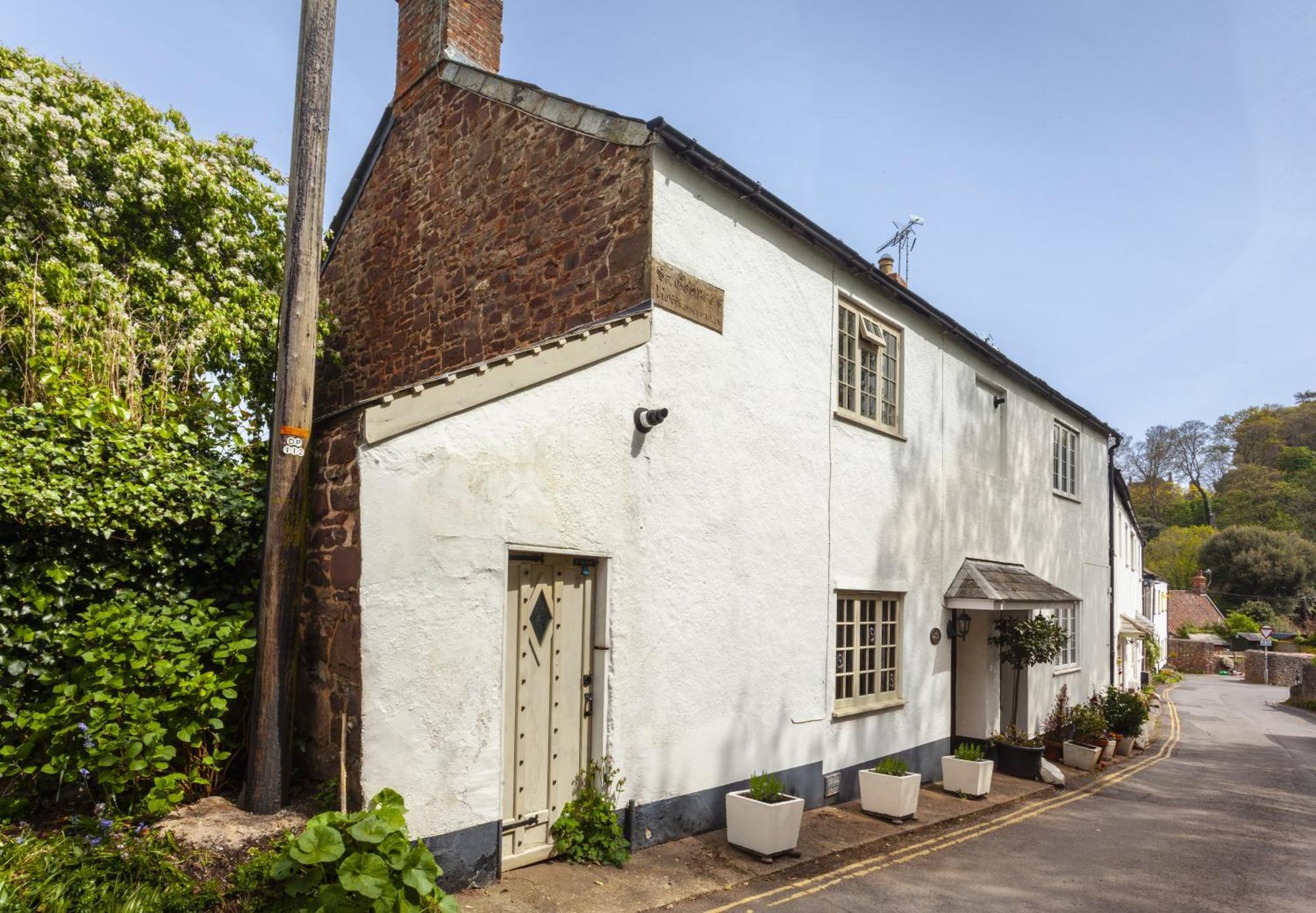Ruffles Cottage Dunster Exterior foto